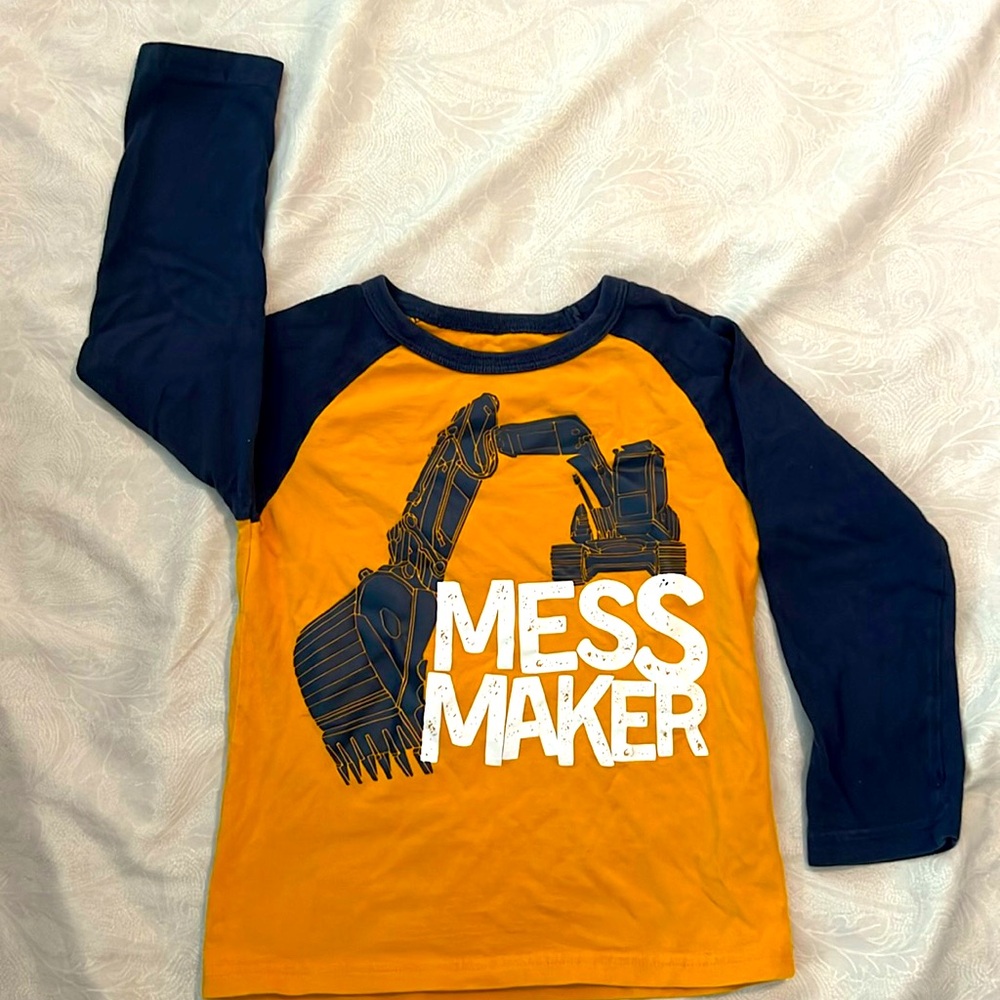 Children’s place excavator shirt